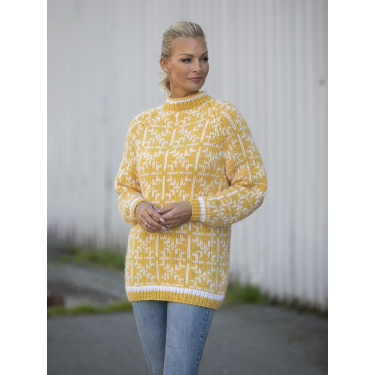 "Faith" Genser - Viking Design 2227-10 Kit - XS-XXL - Viking Alpaca Bris, fra Viking