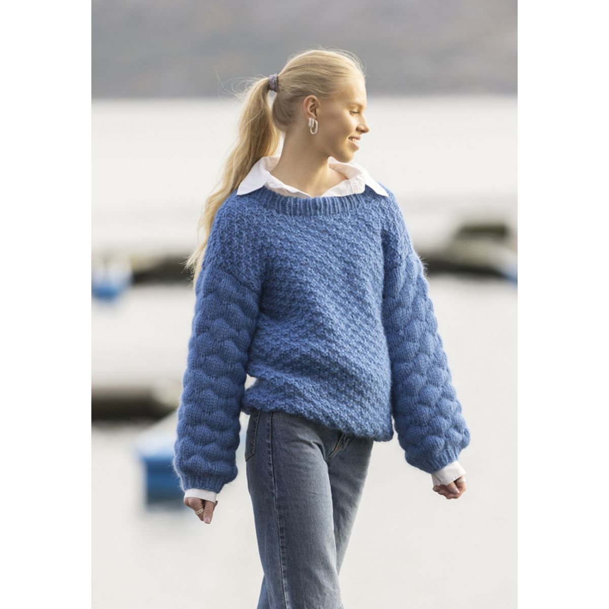 "Rimini" Genser- Viking Design 2237-6 Kit - XS-XXXL - Viking Alpaca Bris, fra Viking