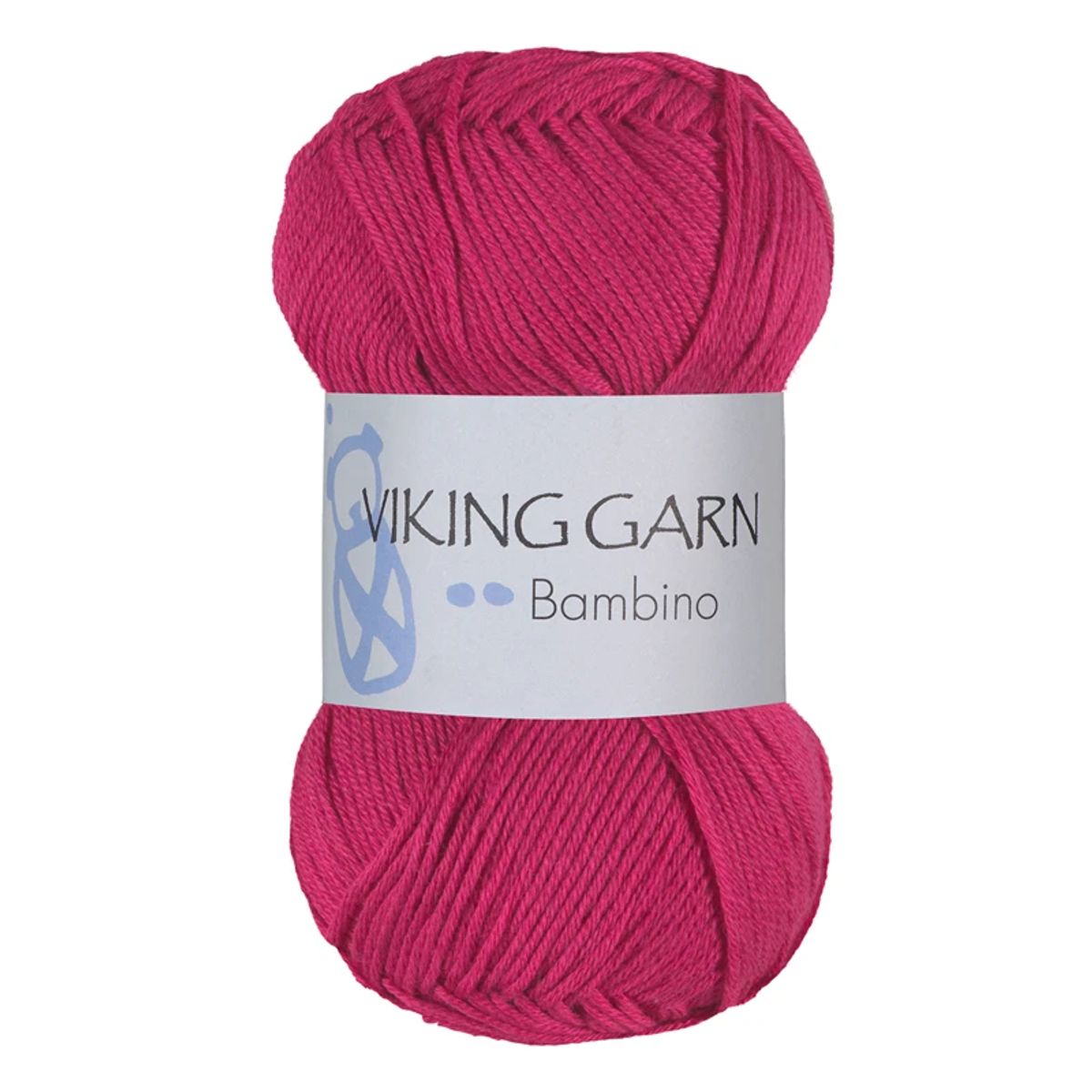 Viking Bambino - 466 Stærk Rosa, Bambusgarn/Bomuld, fra Viking