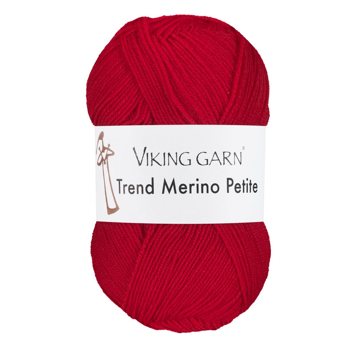 Viking Trend Merino Petite 350 Rød, Merinould, fra Viking