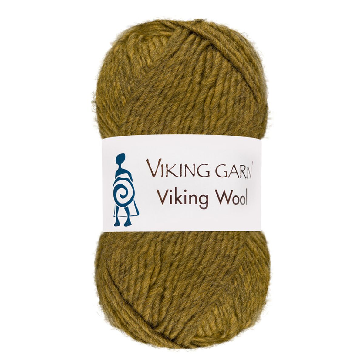 Viking Wool 544 Gulgrøn, Uldgarn, fra Viking