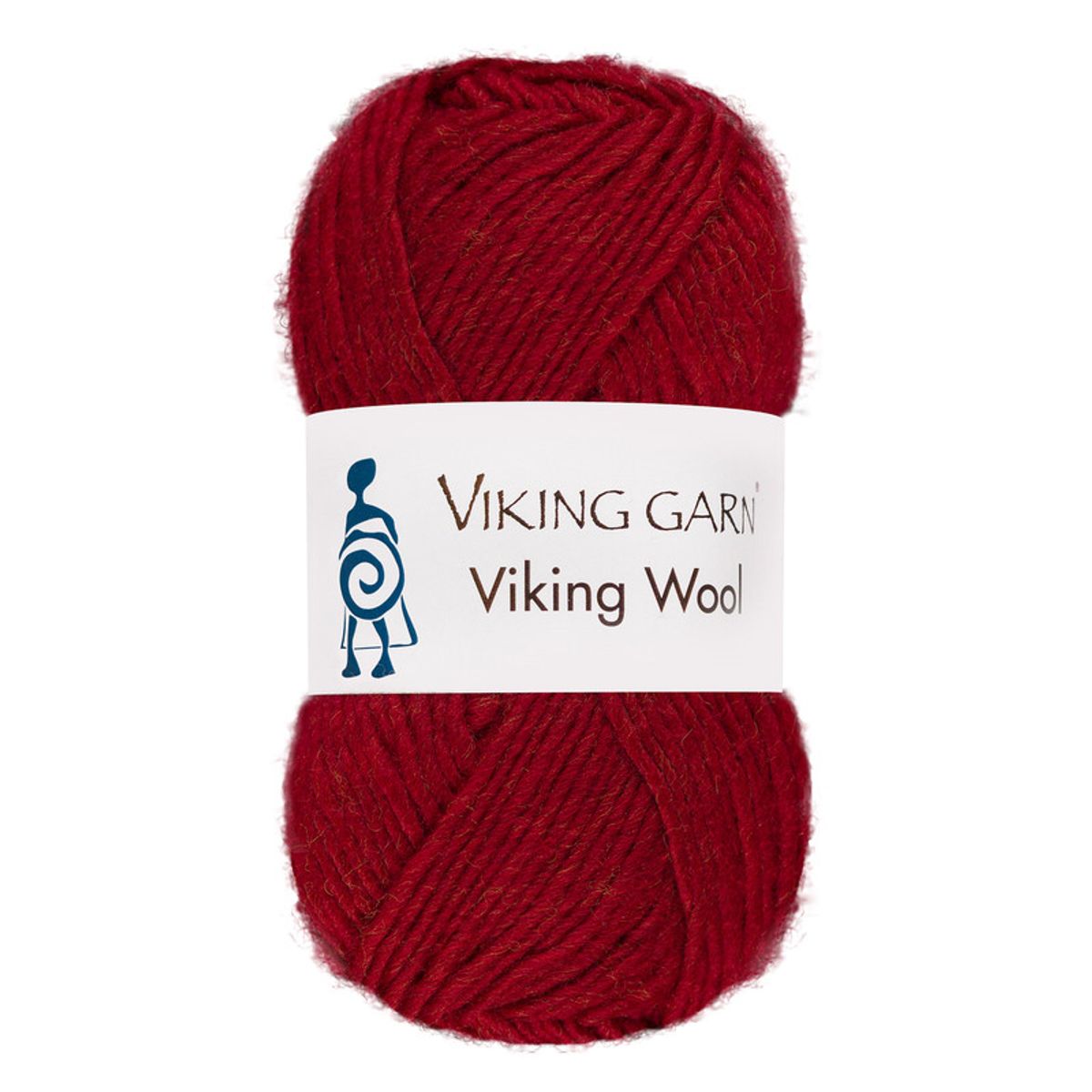 Viking Wool 560 Rød, Uldgarn, fra Viking