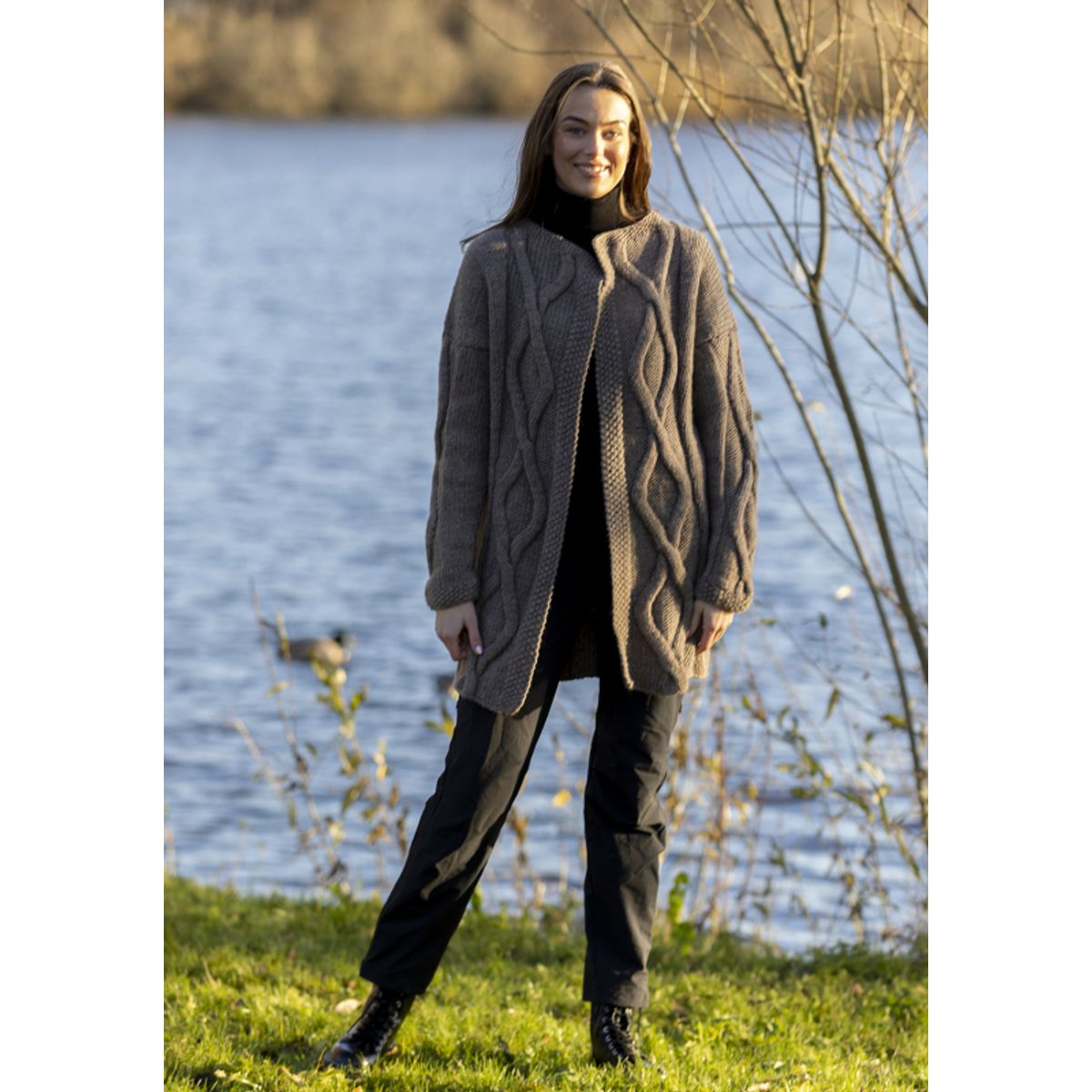 "Eding" cardigan - Viking Design 2402-13 Kit - S-XXL - Viking Snorre , fra Viking