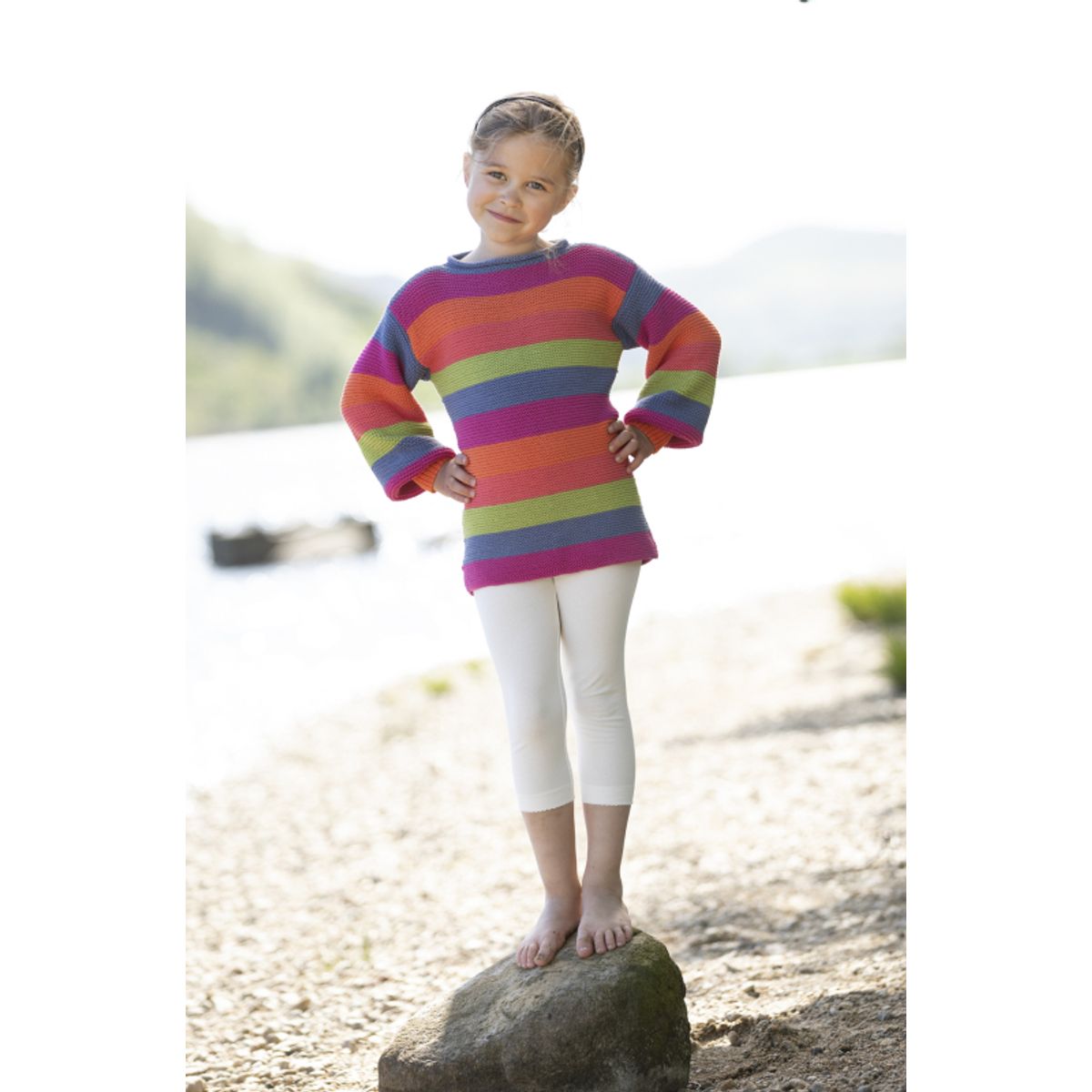 "Dory" Genser - Viking Design 2018-1A Kit - 2 - 12 år - Viking Bjørk, fra Viking