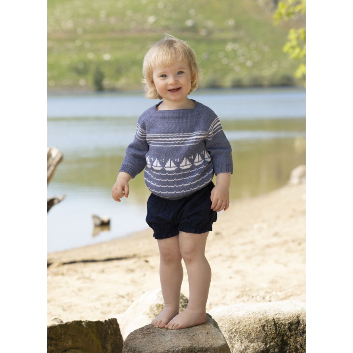 "Regatta" Genser - Viking Design 2018-7 Kit - 2 - 12 år - Viking Bjørk, fra Viking