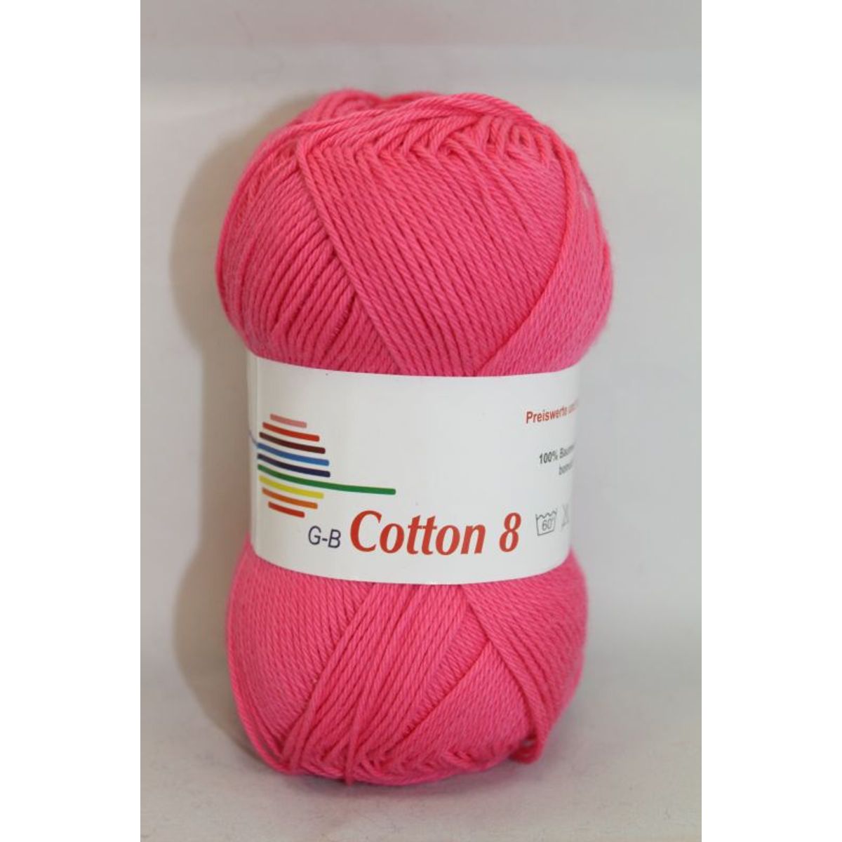 G-B Cotton 8/4 - 1330 Pink, Bomuldsgarn, fra G-B Garn