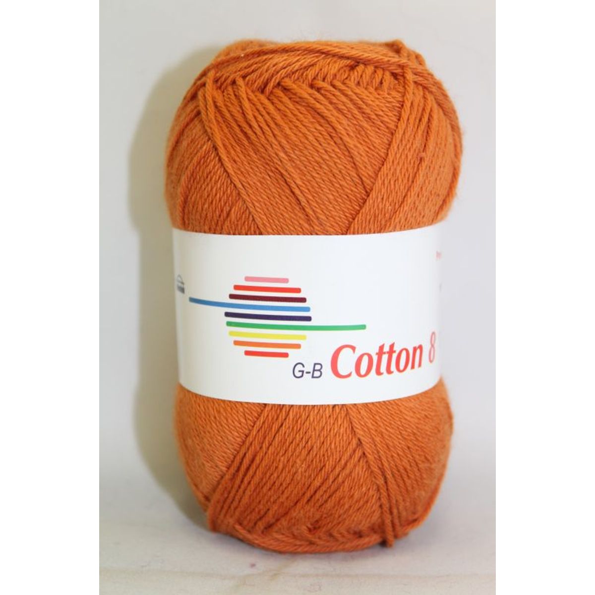 G-B Cotton 8/4 - 1540 Rust, Bomuldsgarn, fra G-B Garn