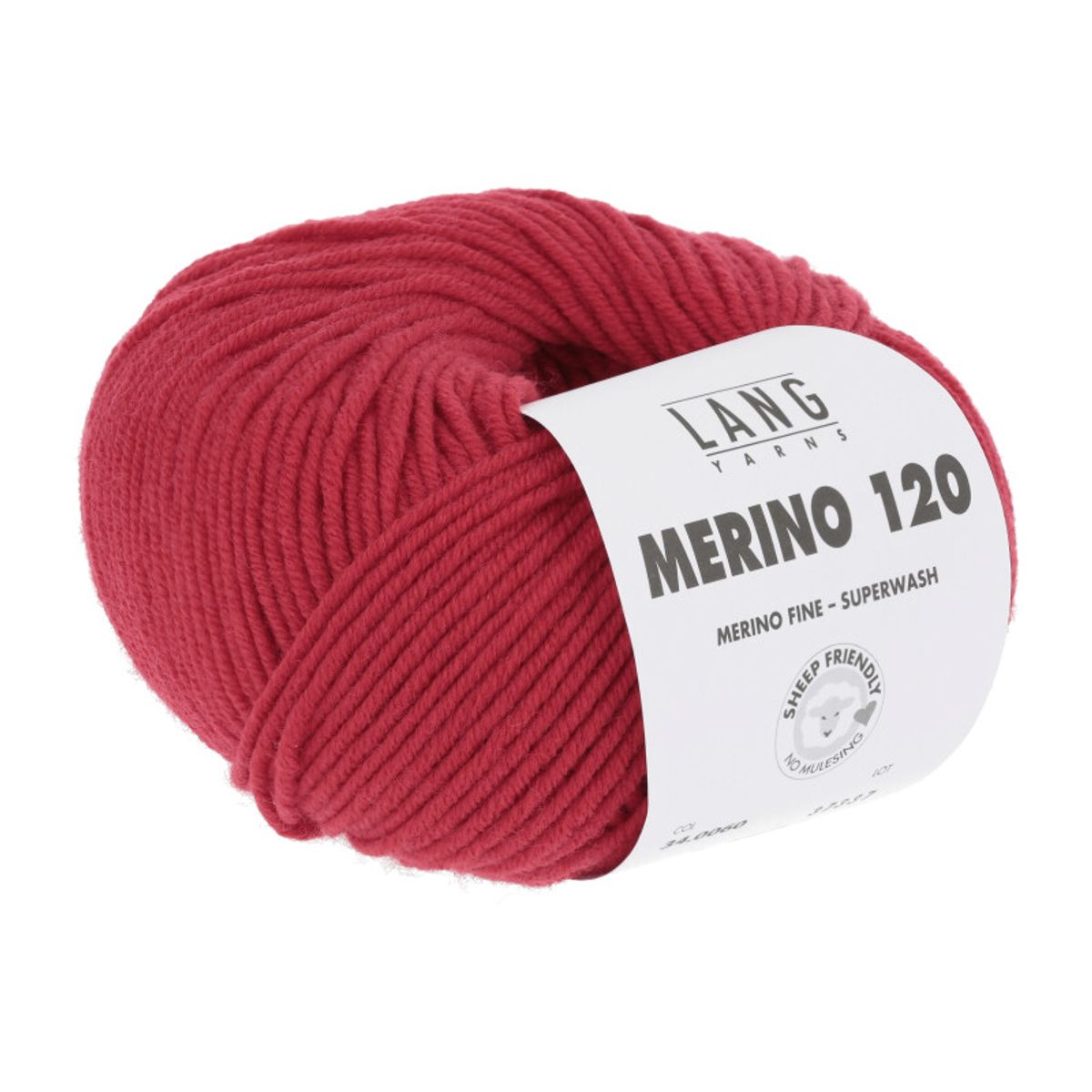 Lang Yarns Merino 120 - 0060, Merinould, fra LangYarns