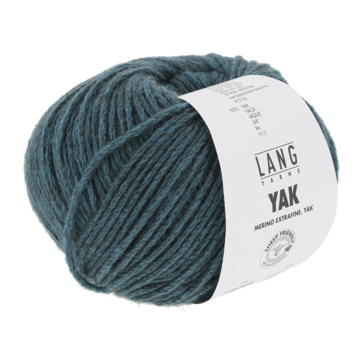 Lang Yarns Yak - 0074, Merinould/Yak, fra LangYarns