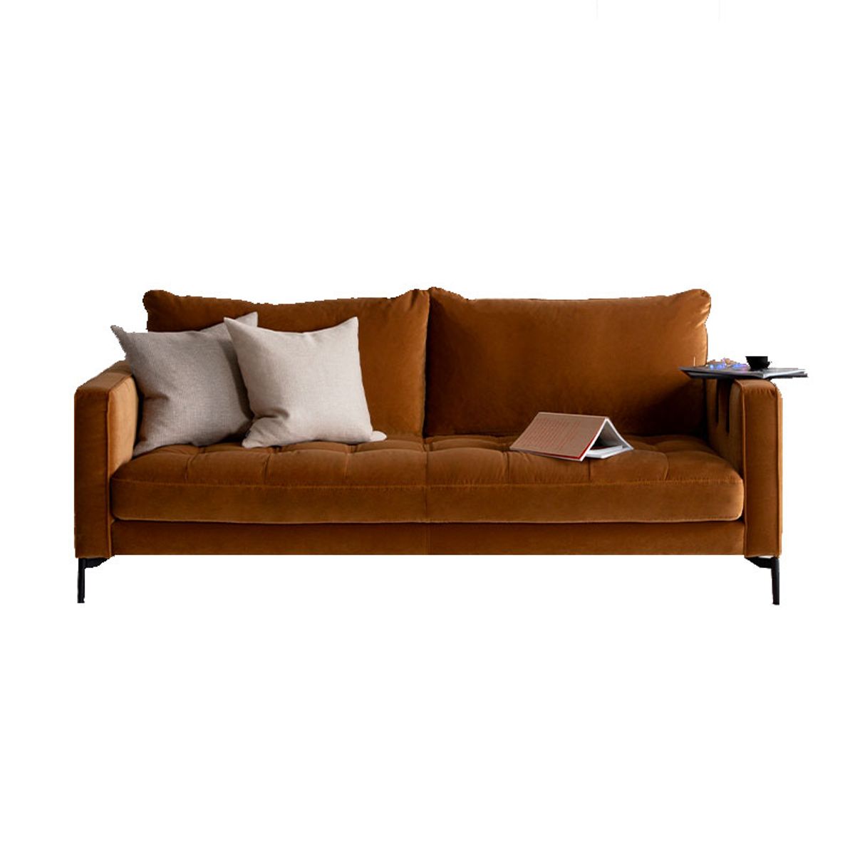 Goya 3 pers. XL sofa - stof/læder