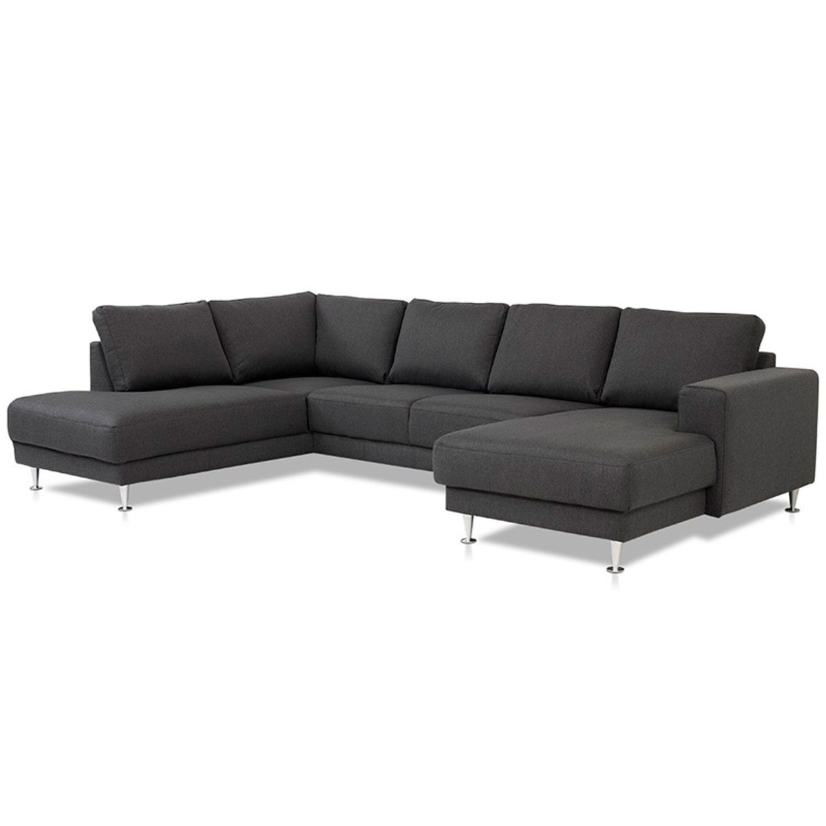 Karla U sofa m/chaiselong og open-end