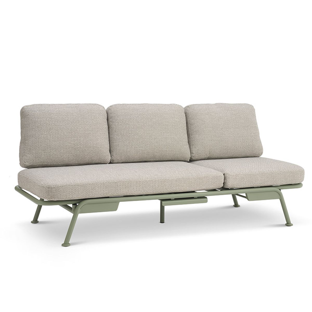 Santorini loungesofa/daybed - dusty olive