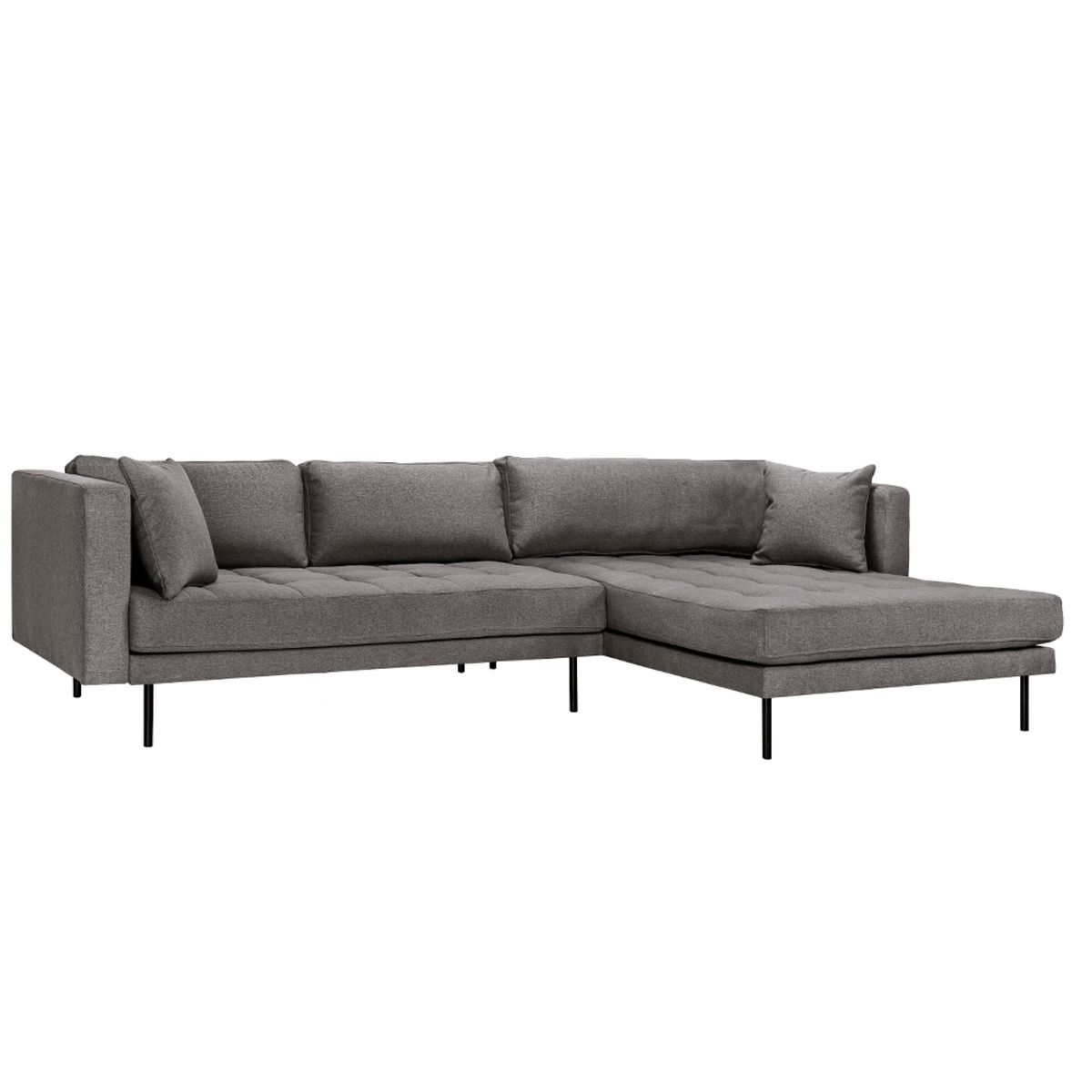 Cali sofa m/vendbar chaiselong - stof