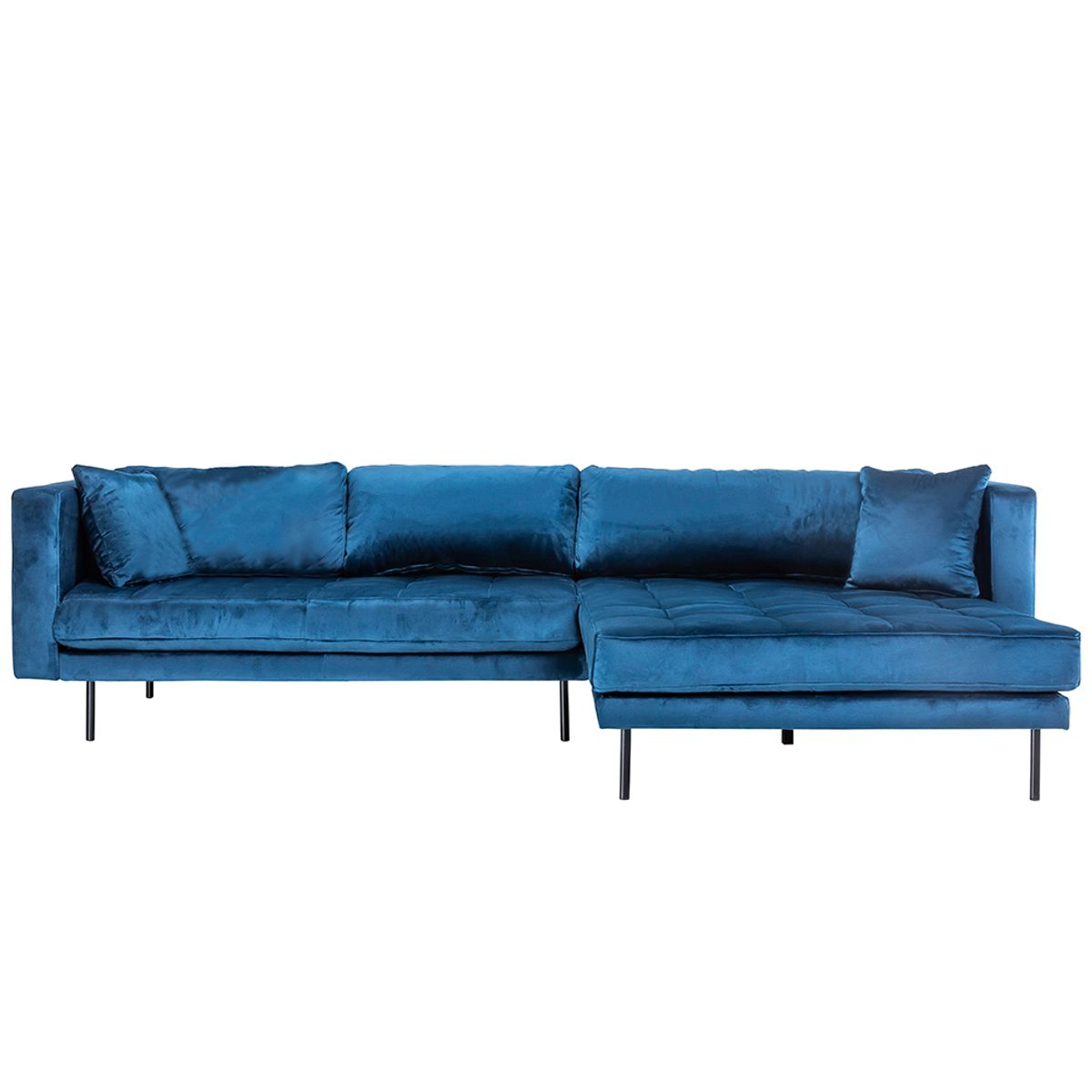 Cali sofa m/vendbar chaiselong - Velour