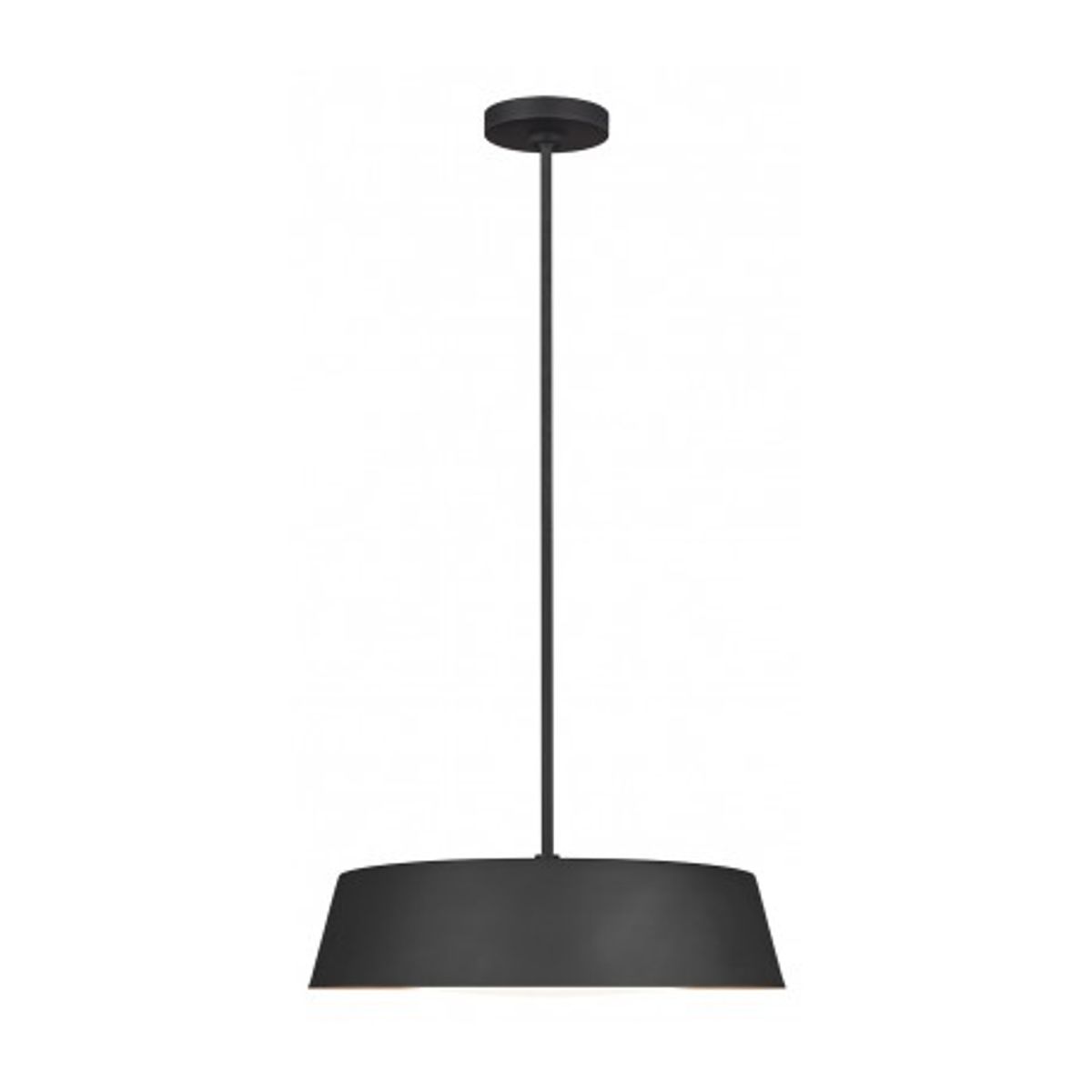 Asher Loftlampe i stål Ø48,5 cm 5 x E14 - Sort