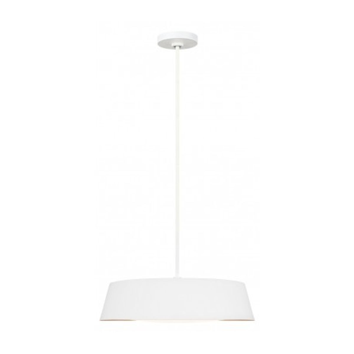 Asher Loftlampe i stål Ø48,5 cm 5 x E14 - Hvid