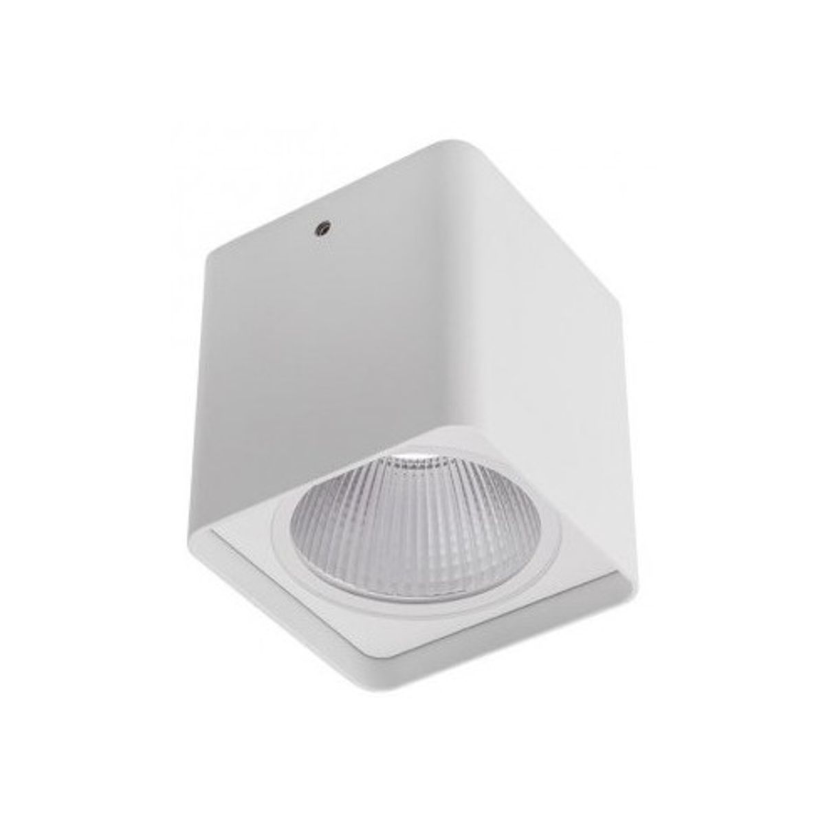 XIA Påbygningsspot i aluminium 9,5 x 9,5 cm 1 x 20W COB LED - Mat hvid