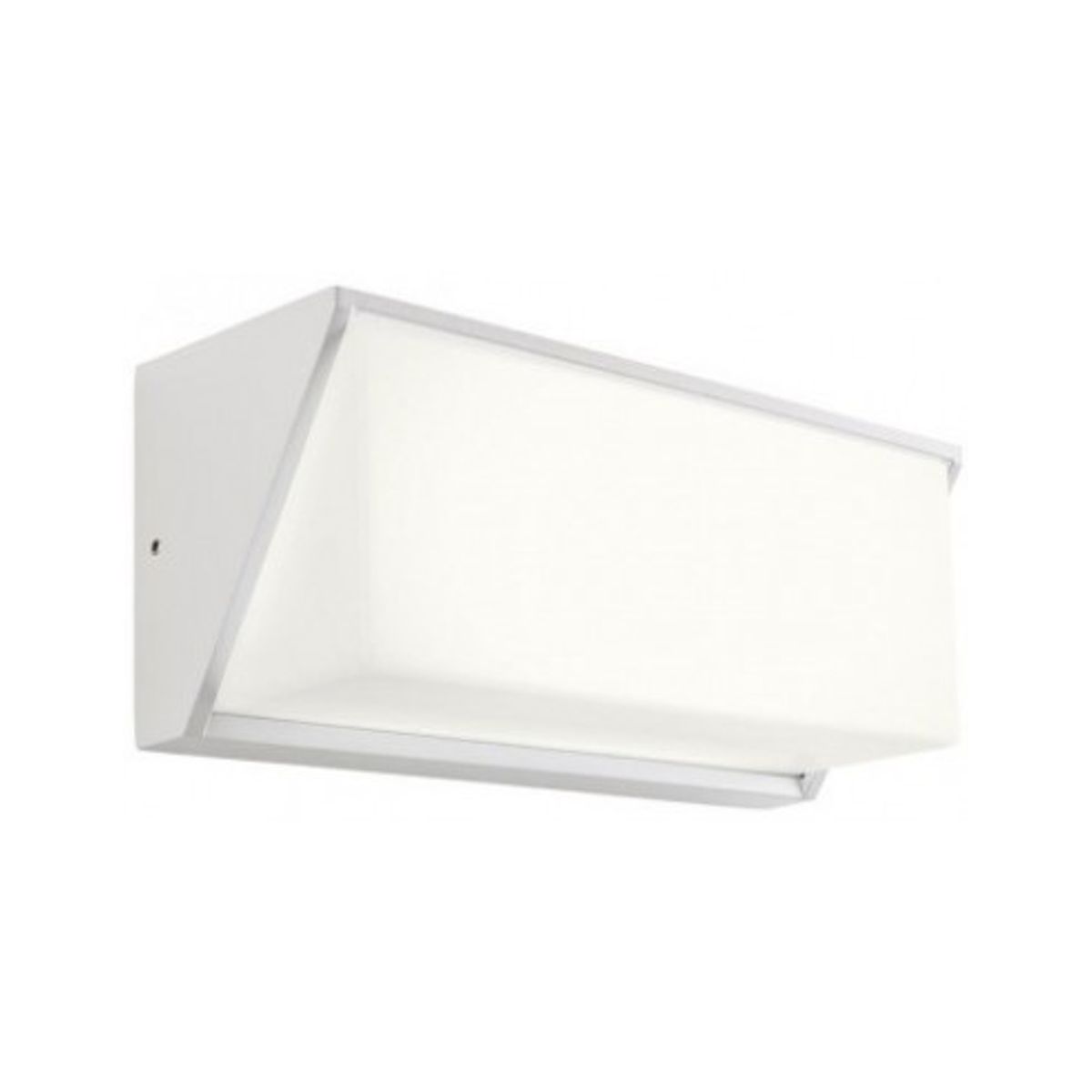 SPECTRA Væglampe i aluminium B25 cm 1 x 17W SMD LED - Mat hvid