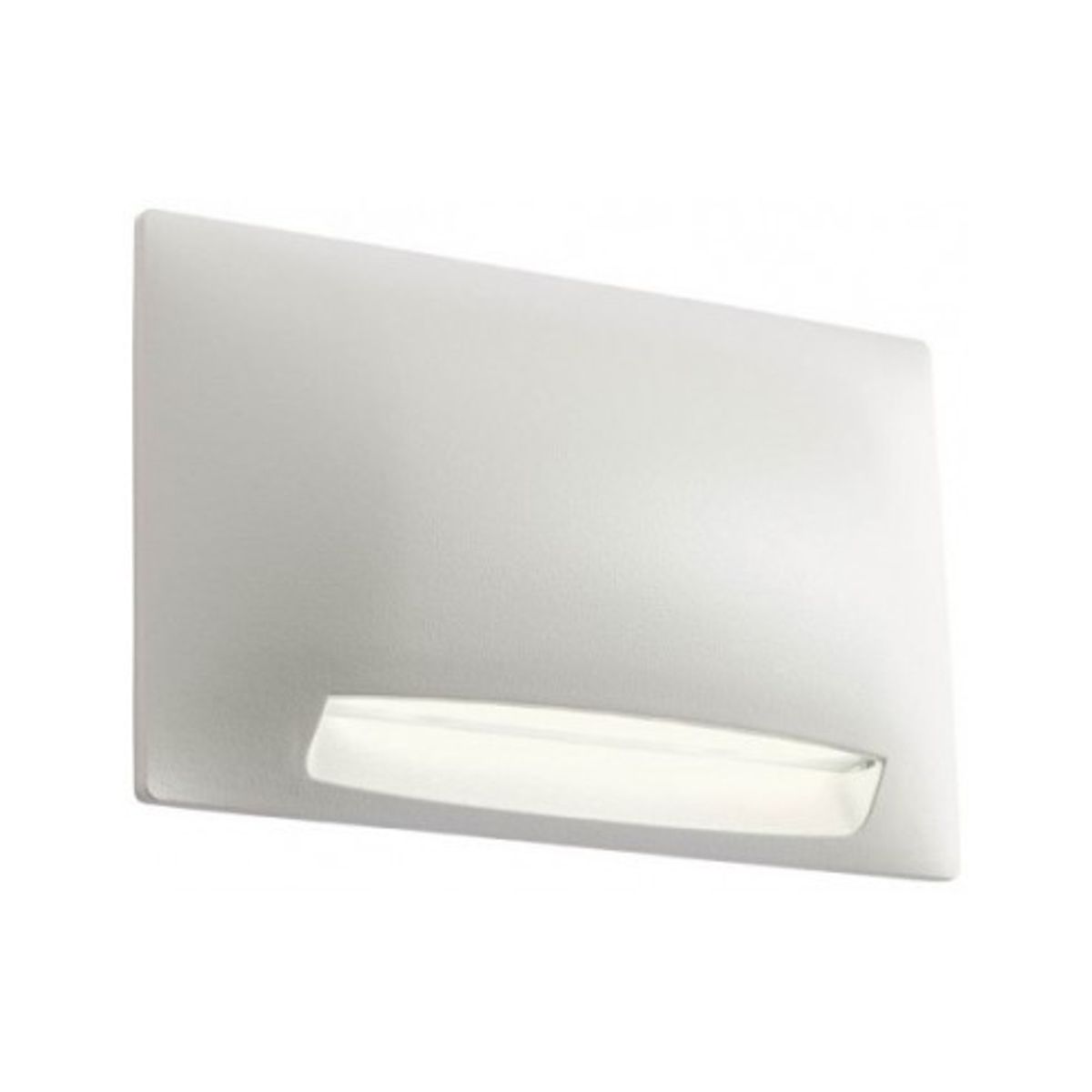 SLOT Væglampe i aluminium B13,5 cm 1 x 4W SMD LED - Mat hvid