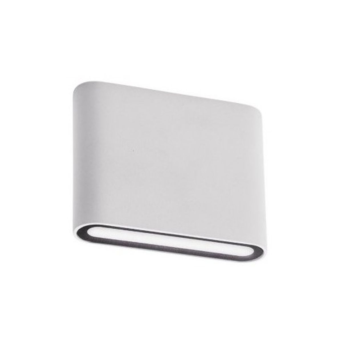 POCKET Up-Down Væglampe i aluminium og glas B11,5 cm 1 x 6W SMD LED - Mat hvid