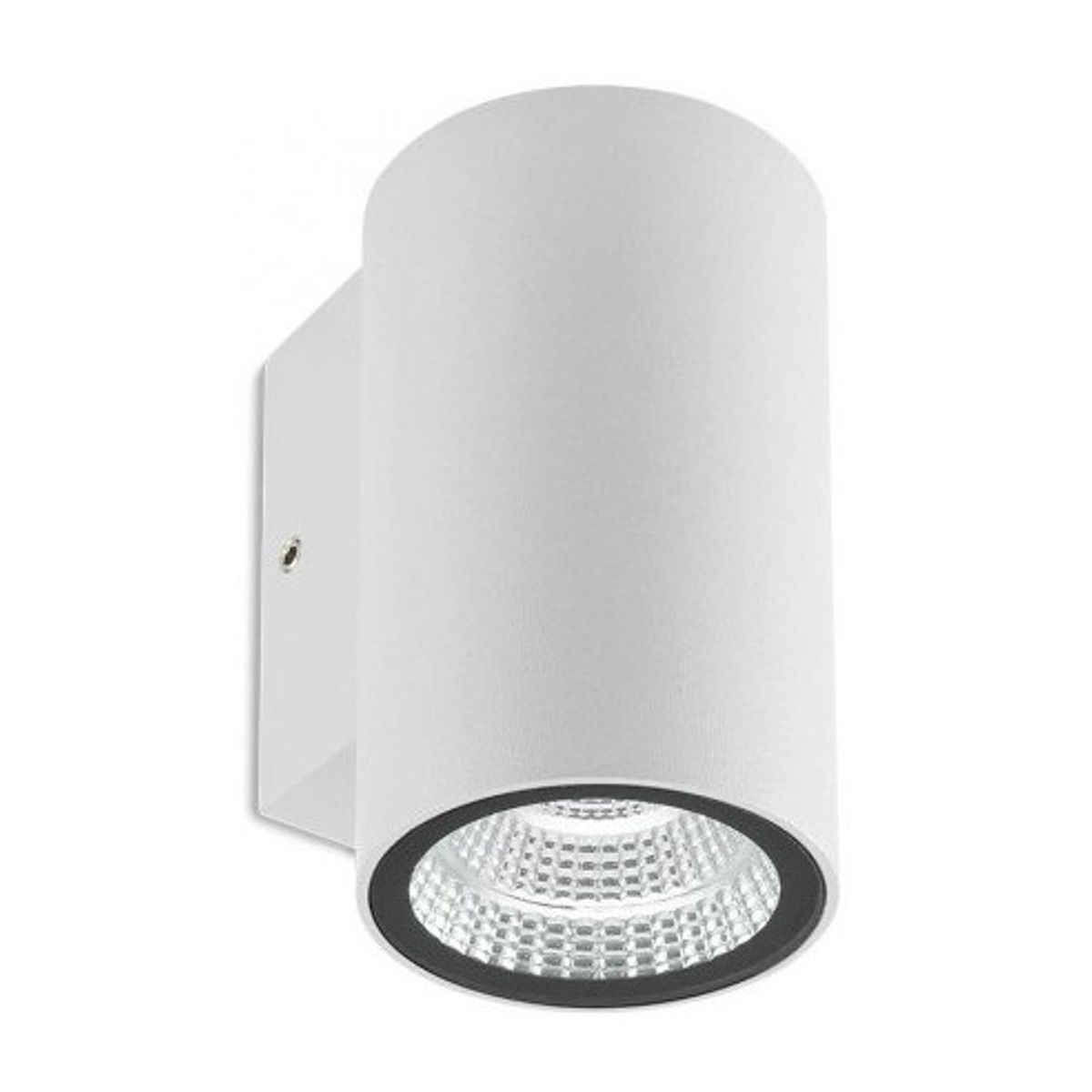 RAM Væglampe i aluminium og glas H10,3 cm 1 x 3W COB LED - Mat hvid