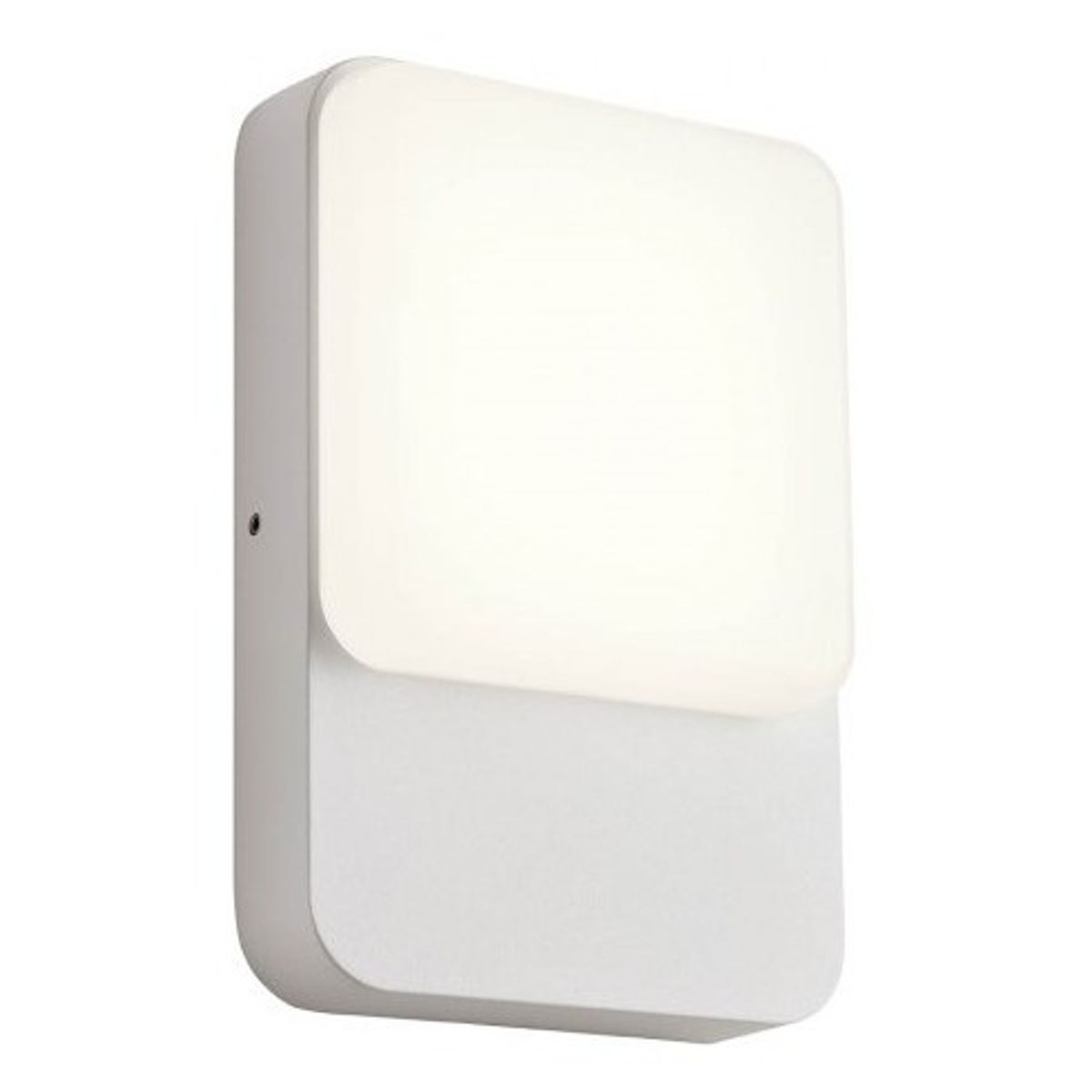 COLIN Væglampe i aluminium og polycarbonat H20,6 cm 1 x 9W SMD LED - Mat hvid