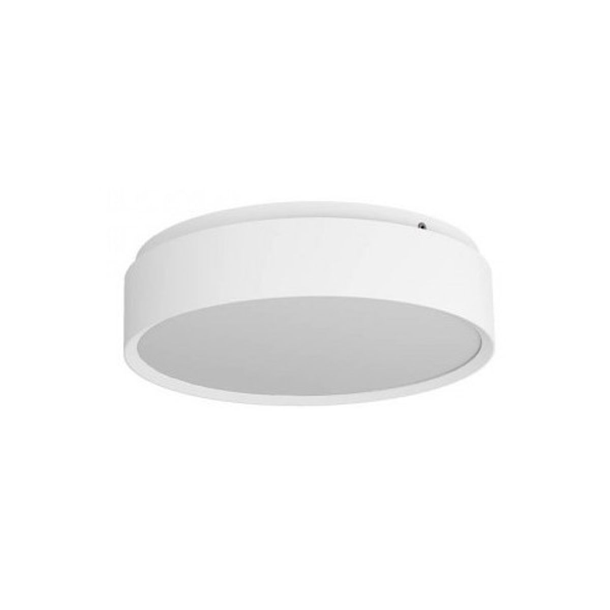 YOMO Plafond i aluminium og akryl Ø27 cm 1 x 29W SMD LED - Mat hvid