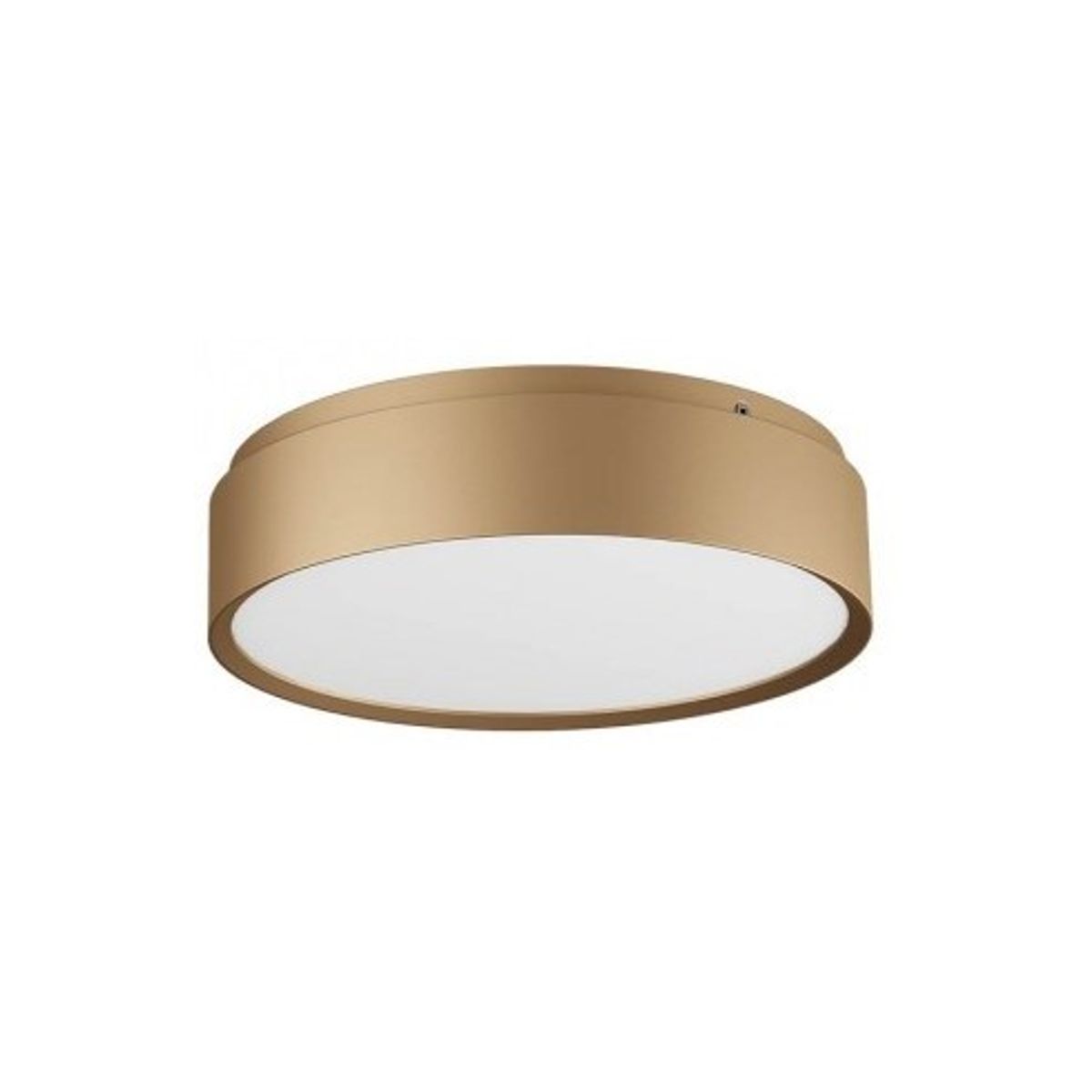 YOMO Plafond i aluminium og akryl Ø27 cm 1 x 29W SMD LED - Mat guld