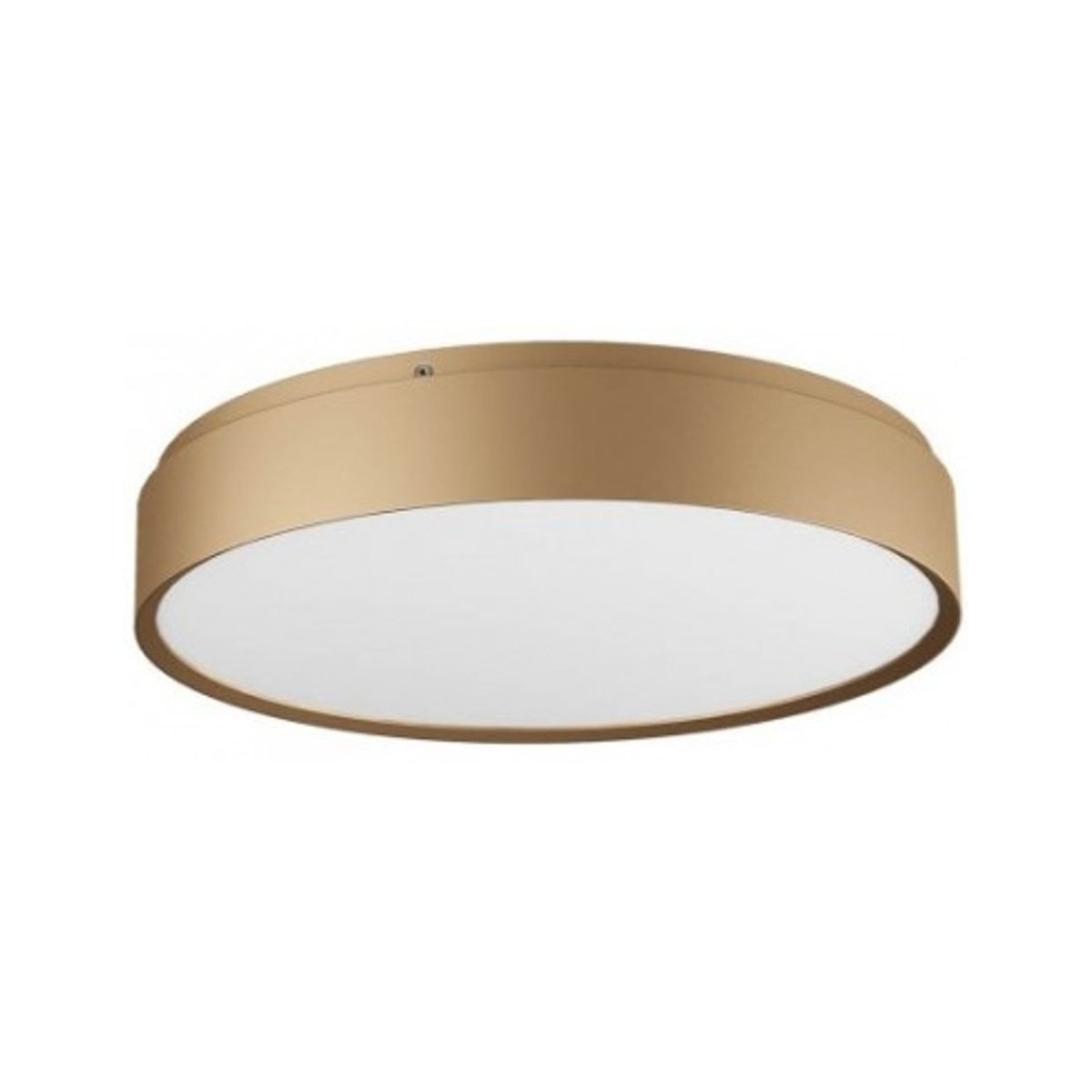 YOMO Plafond i aluminium og akryl Ø37 cm 1 x 43,6W SMD LED - Mat guld