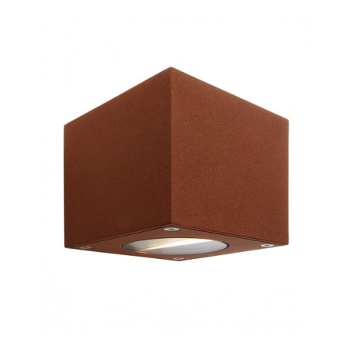 Cubodo B up-down væglampe 6W LED - Brun