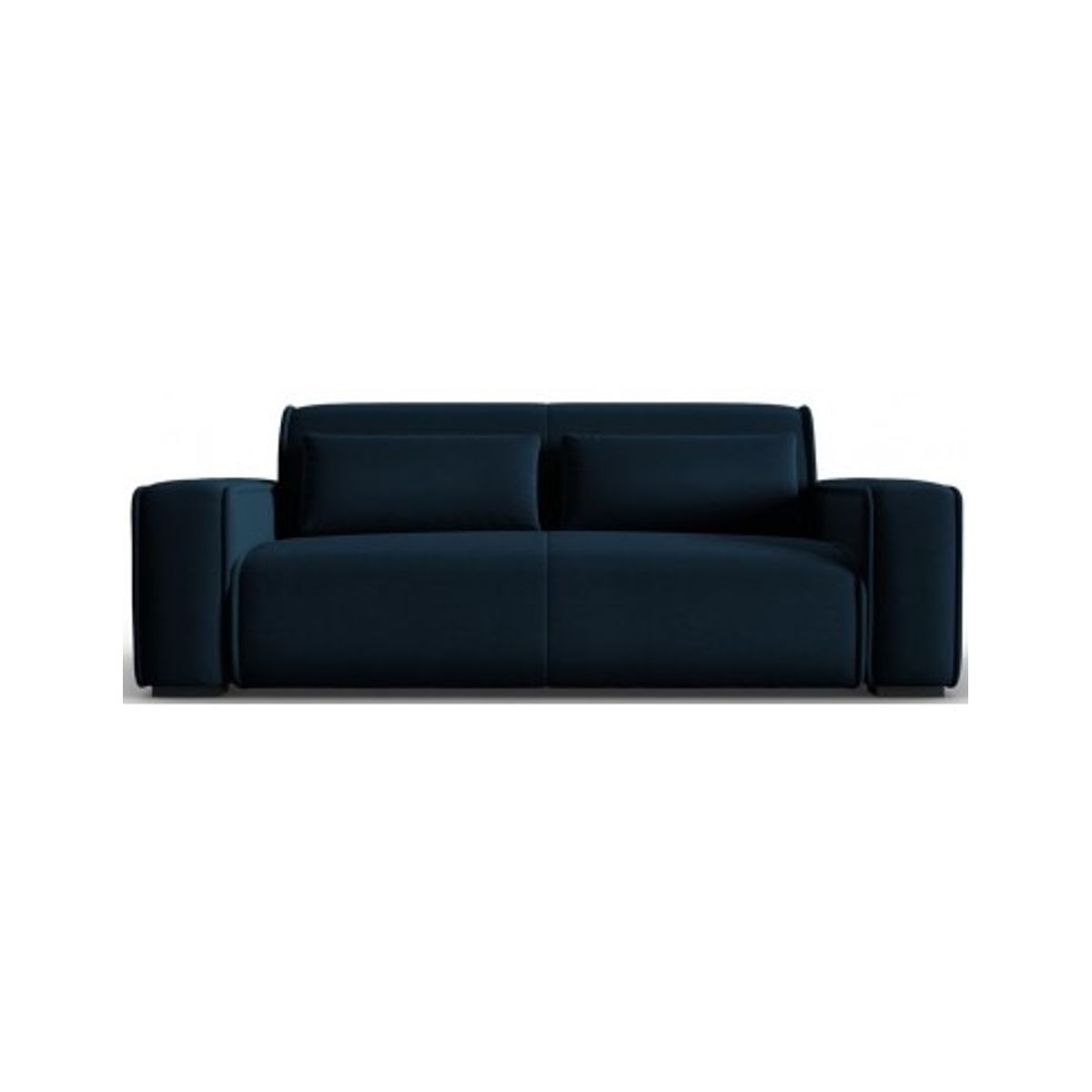 Lina 3-personers sofa i velour B192 cm - Blå