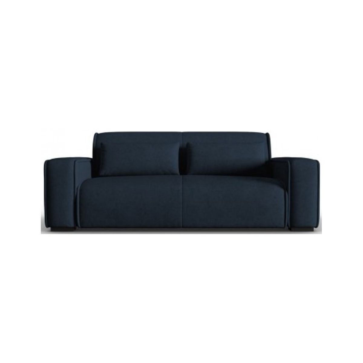 Lina 3-personers sofa i polyester B192 cm - Mørkeblå