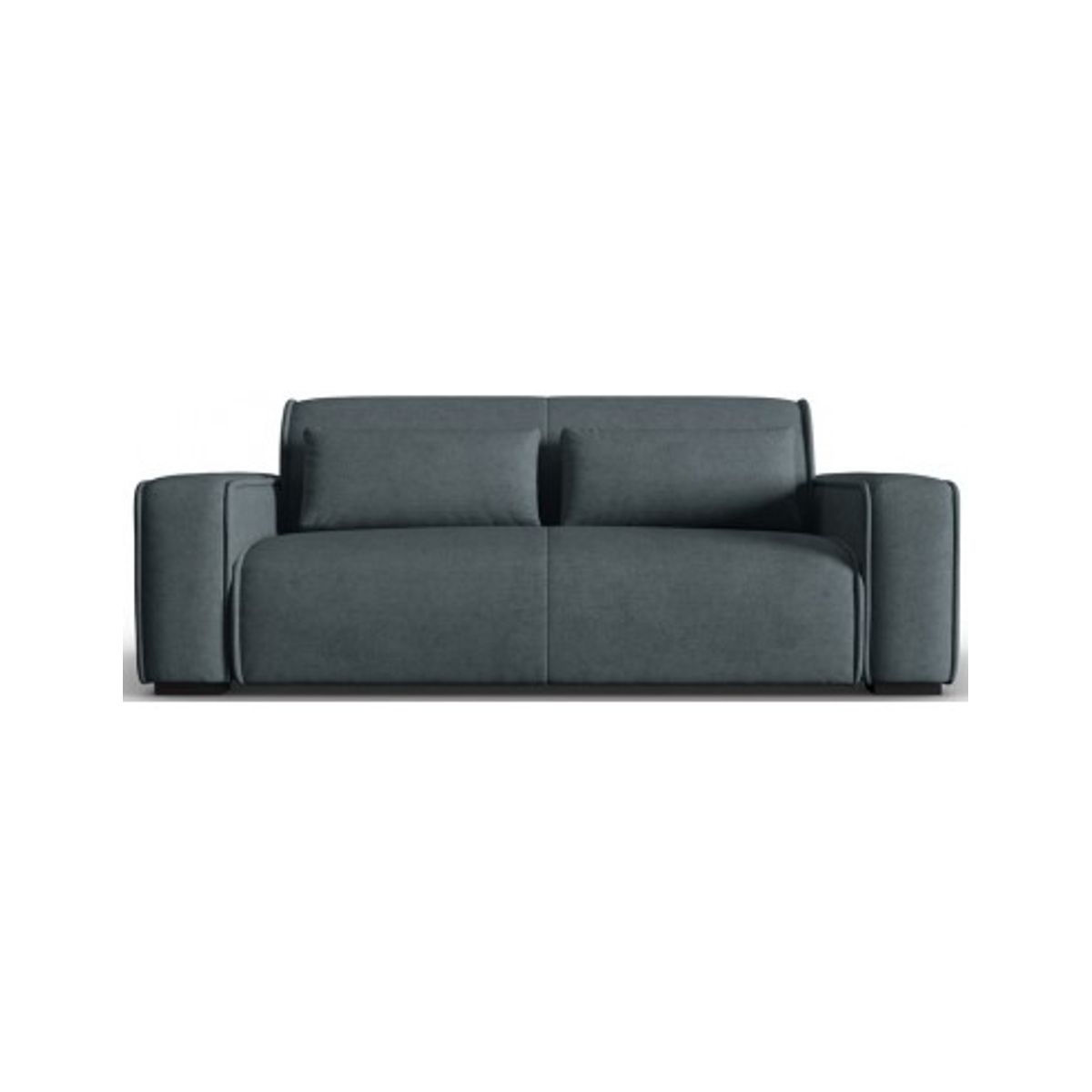 Lina 3-personers sofa i polyester B192 cm - Blågrå