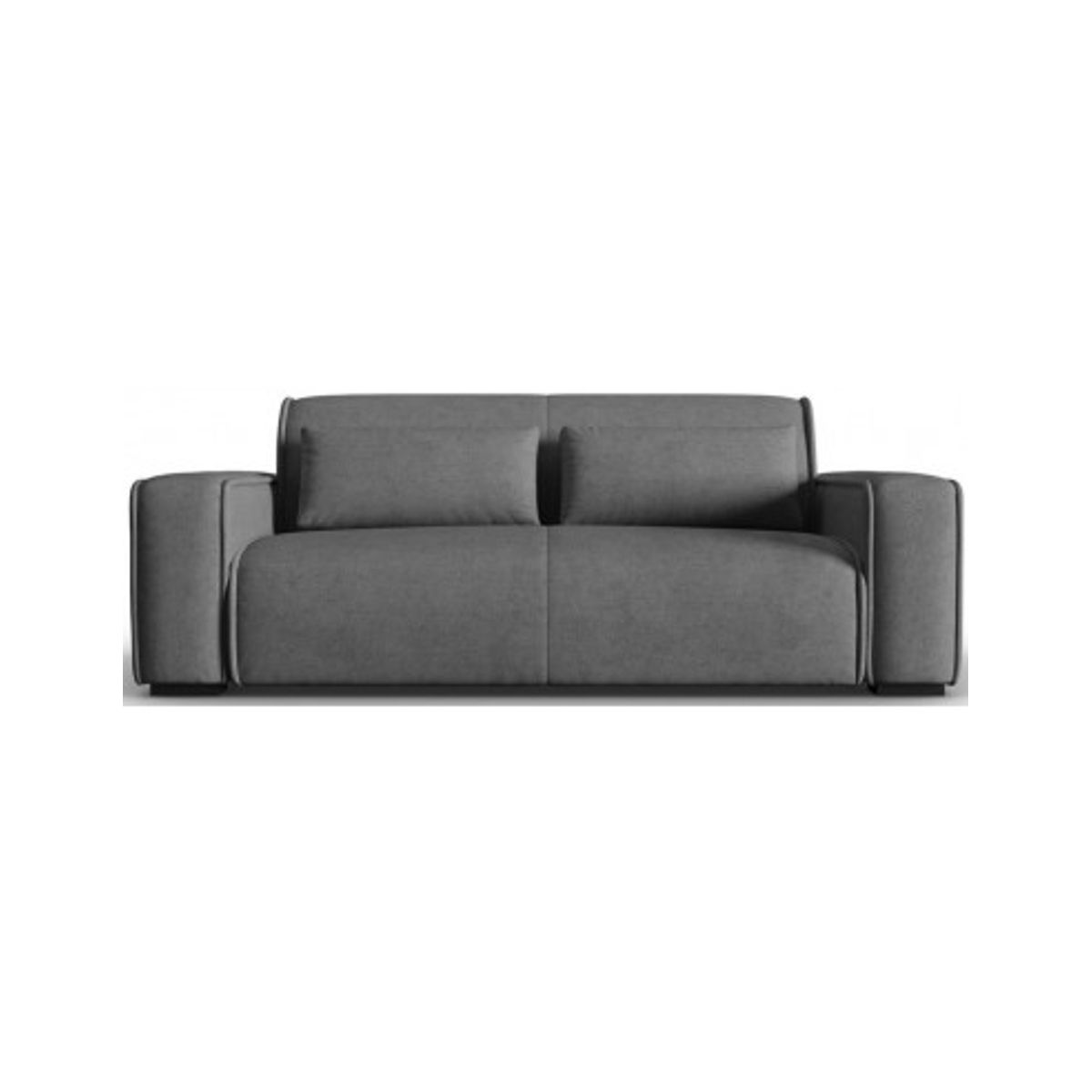 Lina 3-personers sofa i polyester B192 cm - Grå