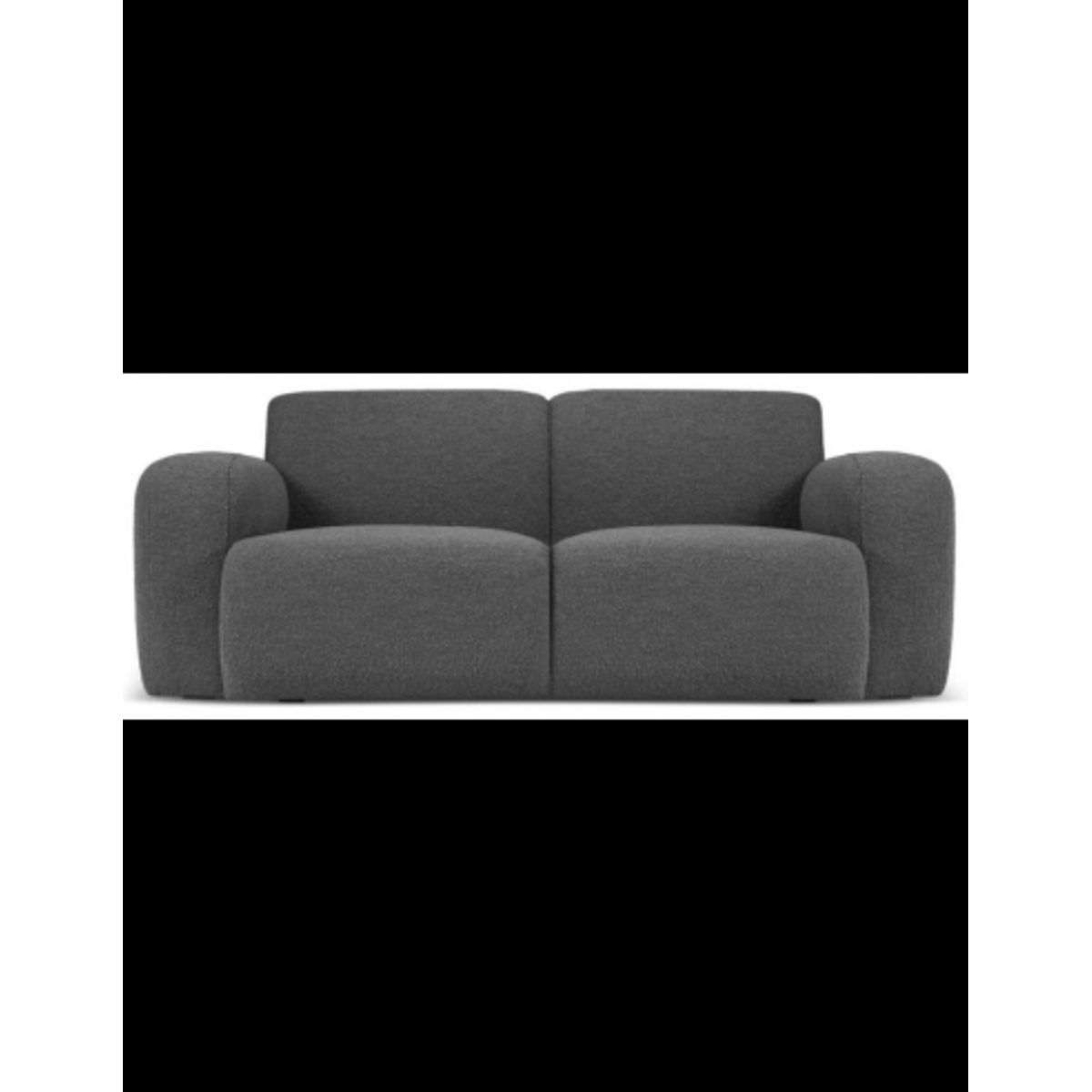 Molino 2-personers sofa i bouclé B170 x D95 cm - Mørkegrå