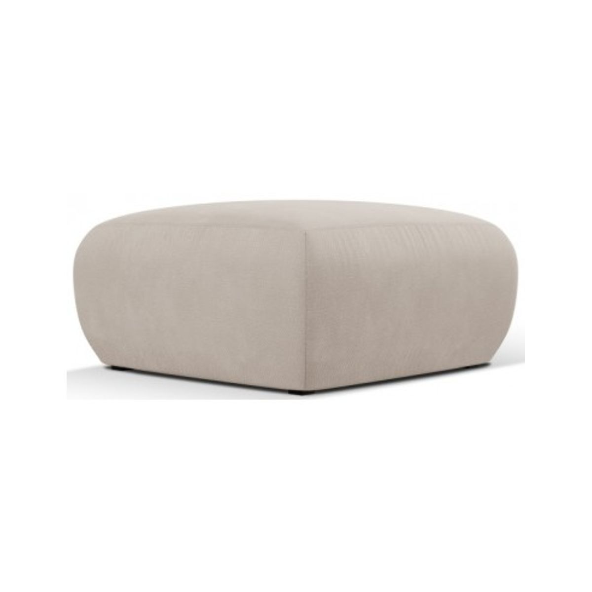 Molino puf til sofa i polyester B75 x D75 cm - Beige