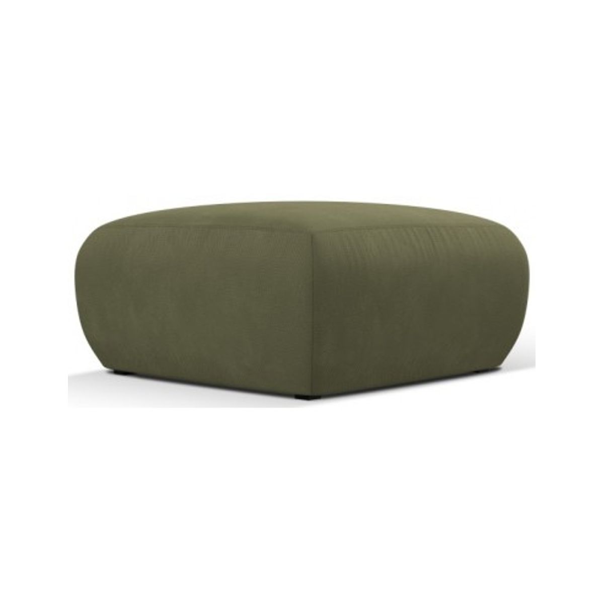 Molino puf til sofa i polyester B75 x D75 cm - Lysegrøn