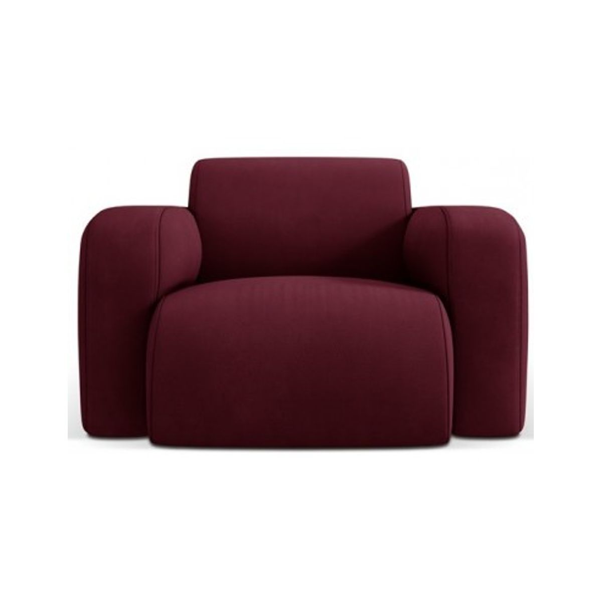 Molino Lænestol i polyester B105 x D95 cm - Bordeaux