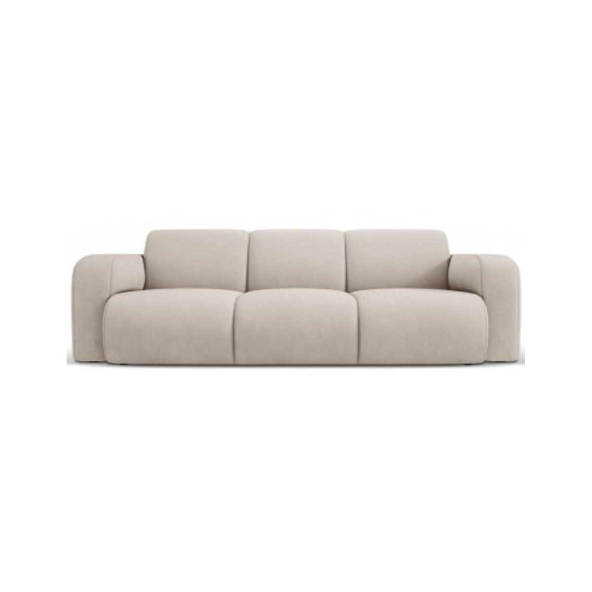 Molino 3-personers sofa i polyester B235 x D95 cm - Beige