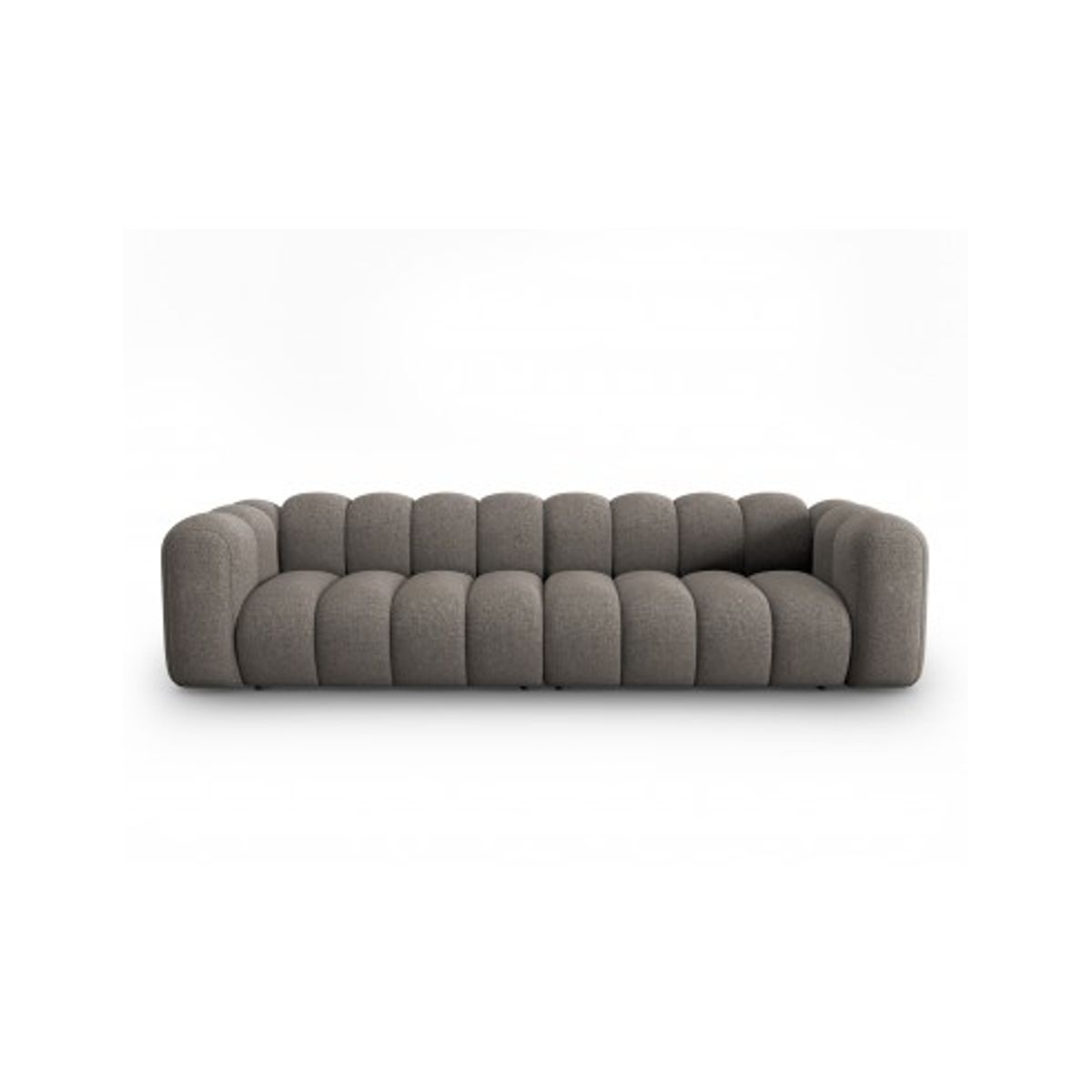 Lupine 4-personers sofa i chenille B288 x D87 cm - Sort/Grå