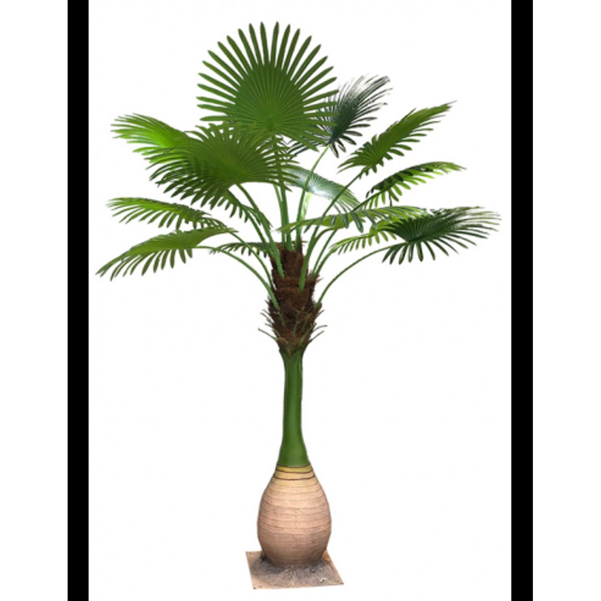 Kunstig Dypsis palme H250 cm - Brun/Grøn