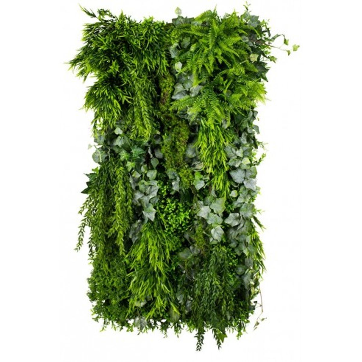 Hanging Gardens Plantevæg med kunstige planter 100 x 50 cm