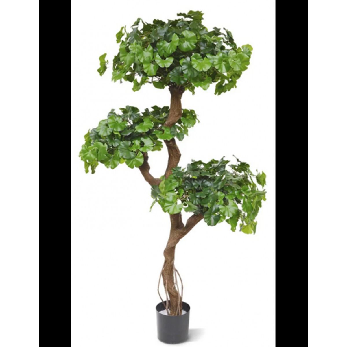 Stor kunstig Gingko Bonsai plante H150 cm - Grøn