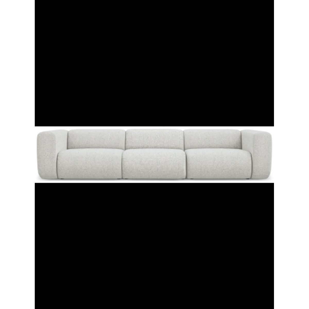 Ekahi 4-personers modulsofa i polyester B319 cm - Meleret beige