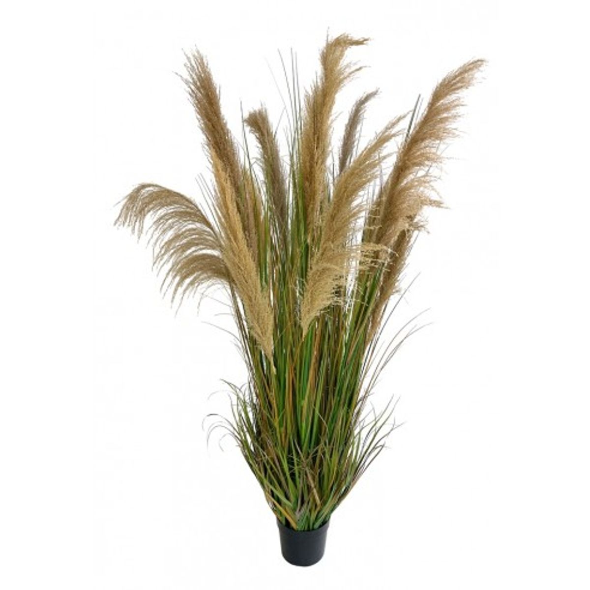 Stor kunstig Pampas græs plante H185 cm