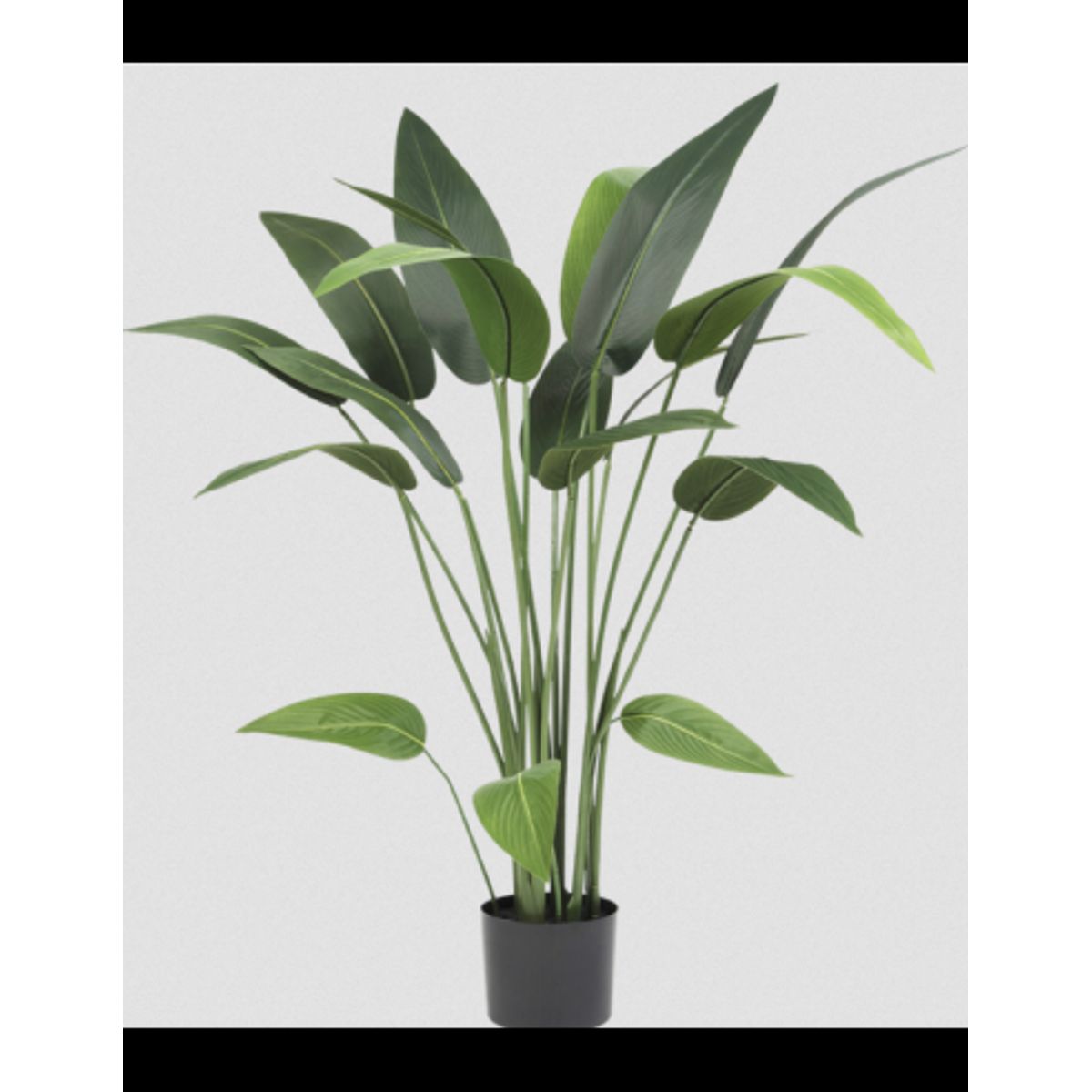 Stor kunstig Heliconia plante H120 cm