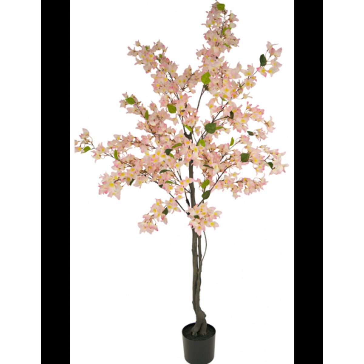 Kunstigt Bougainvillea træ H180 cm - Lys pink