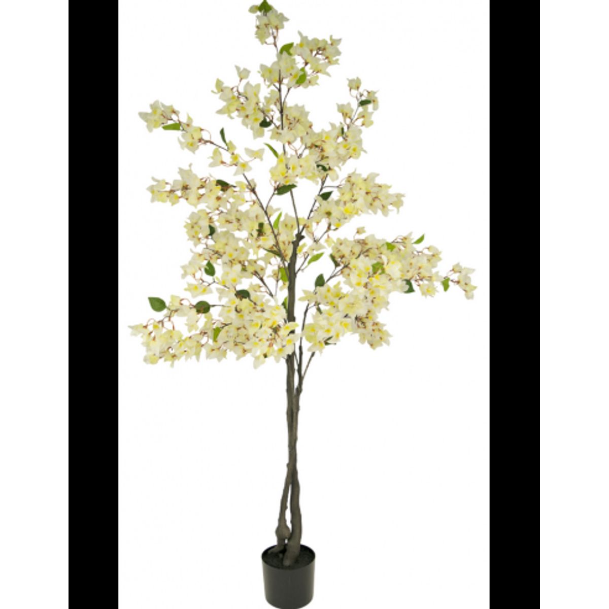 Kunstigt Bougainvillea træ H180 cm - Hvid