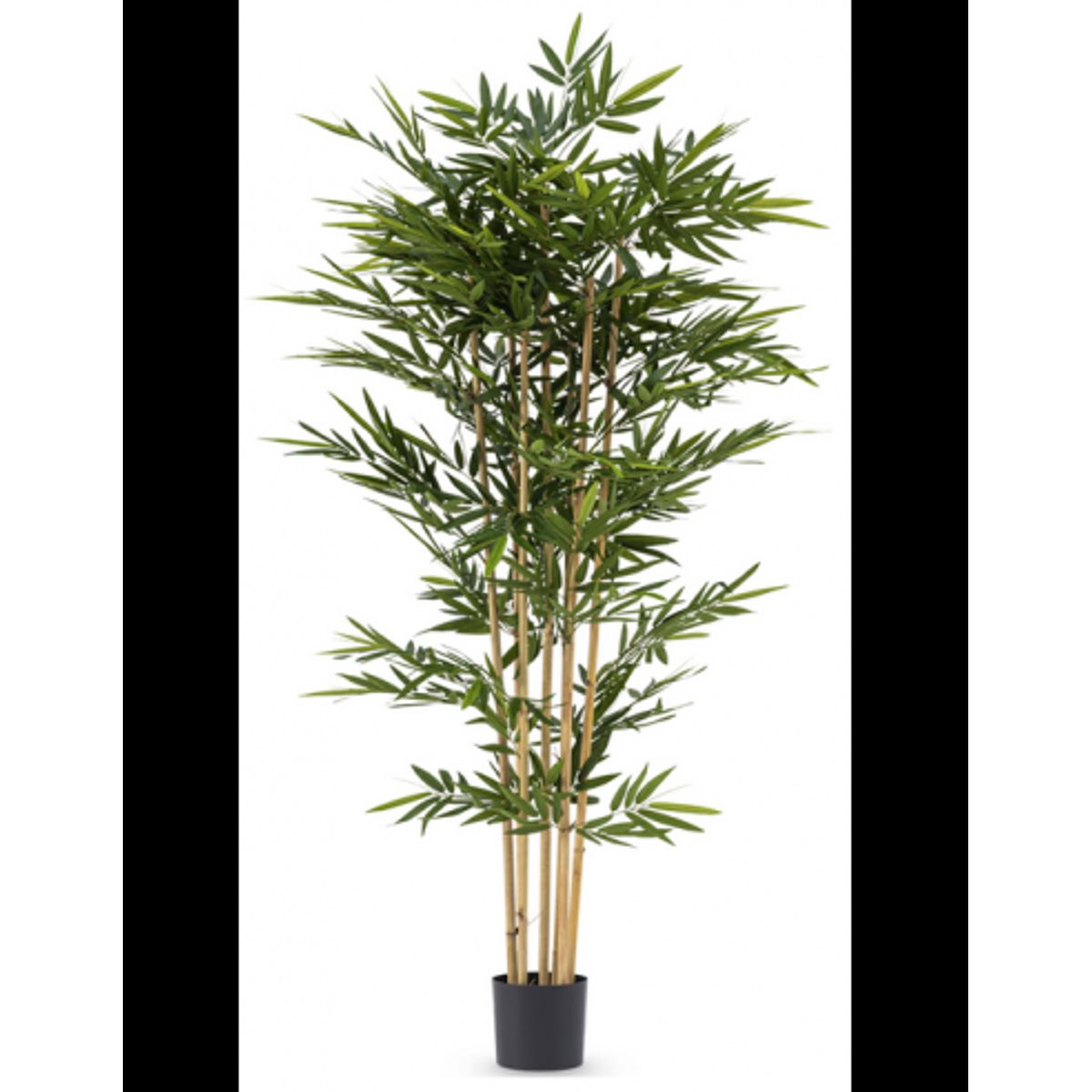 Stor kunstig bambus plante H210 cm