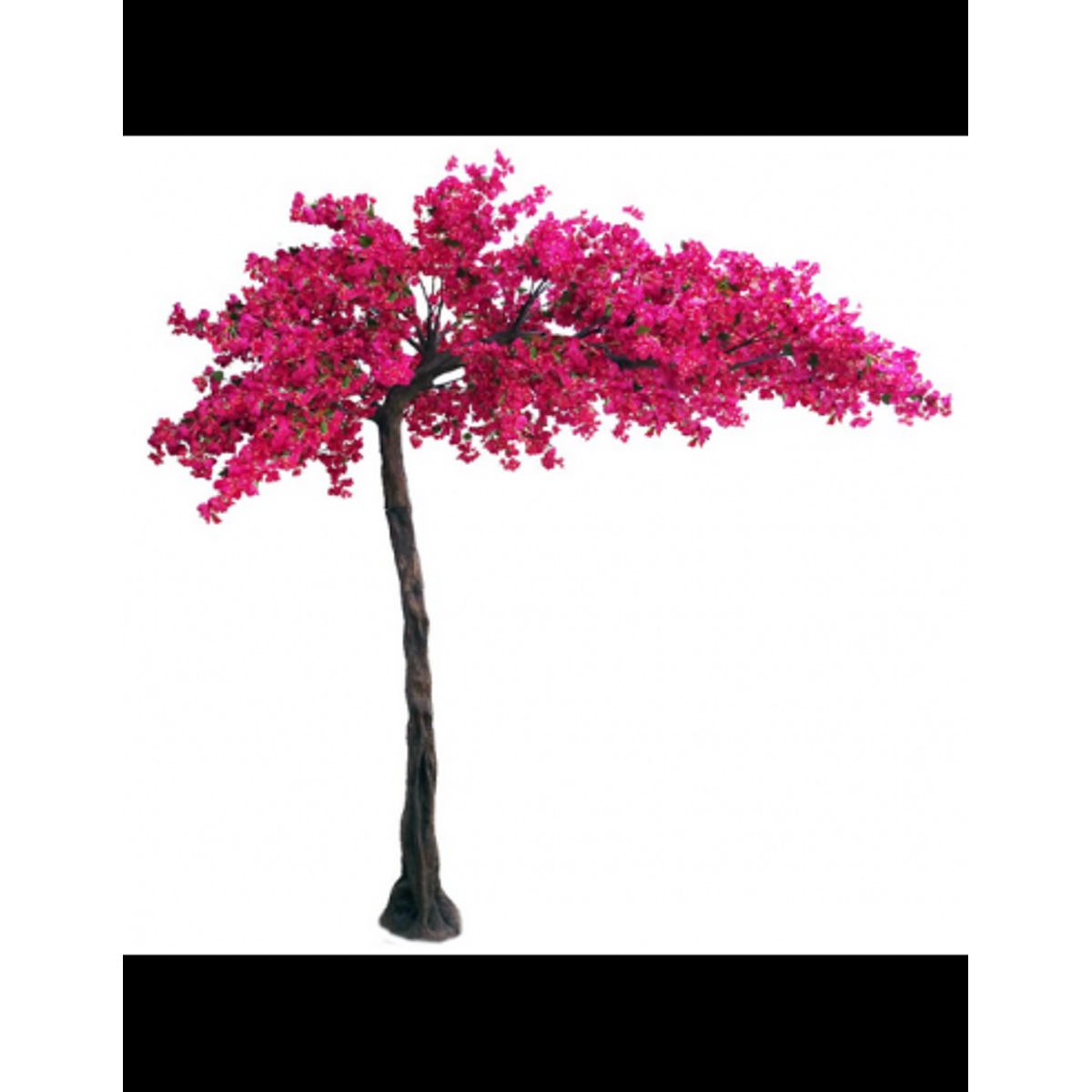 Kunstigt Bougainvillea træ H320 cm - Fuchsia